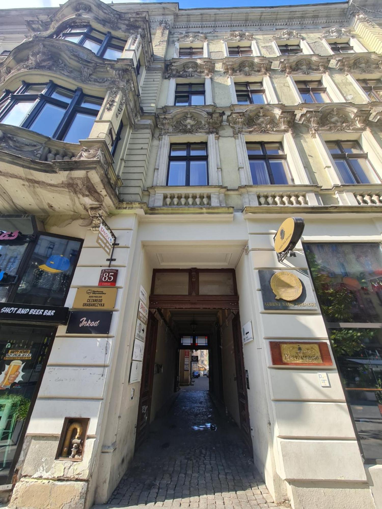Apartment In The Strict City Centre ウッチ エクステリア 写真